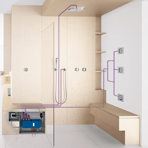 Лейка ручного душа Grohe Ondus Stick хром 27184000