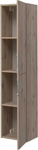 Шкаф-пенал подвесной Aquanet Алвита New 35 дуб веллингтон 00277561