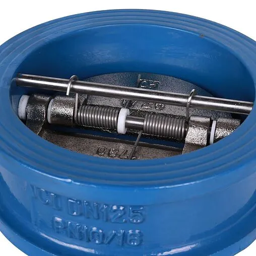 Клапан обратный поворотный двустворчатый межфланцевый Ду125 Ру16 Tecofi CB3448N-EP0125