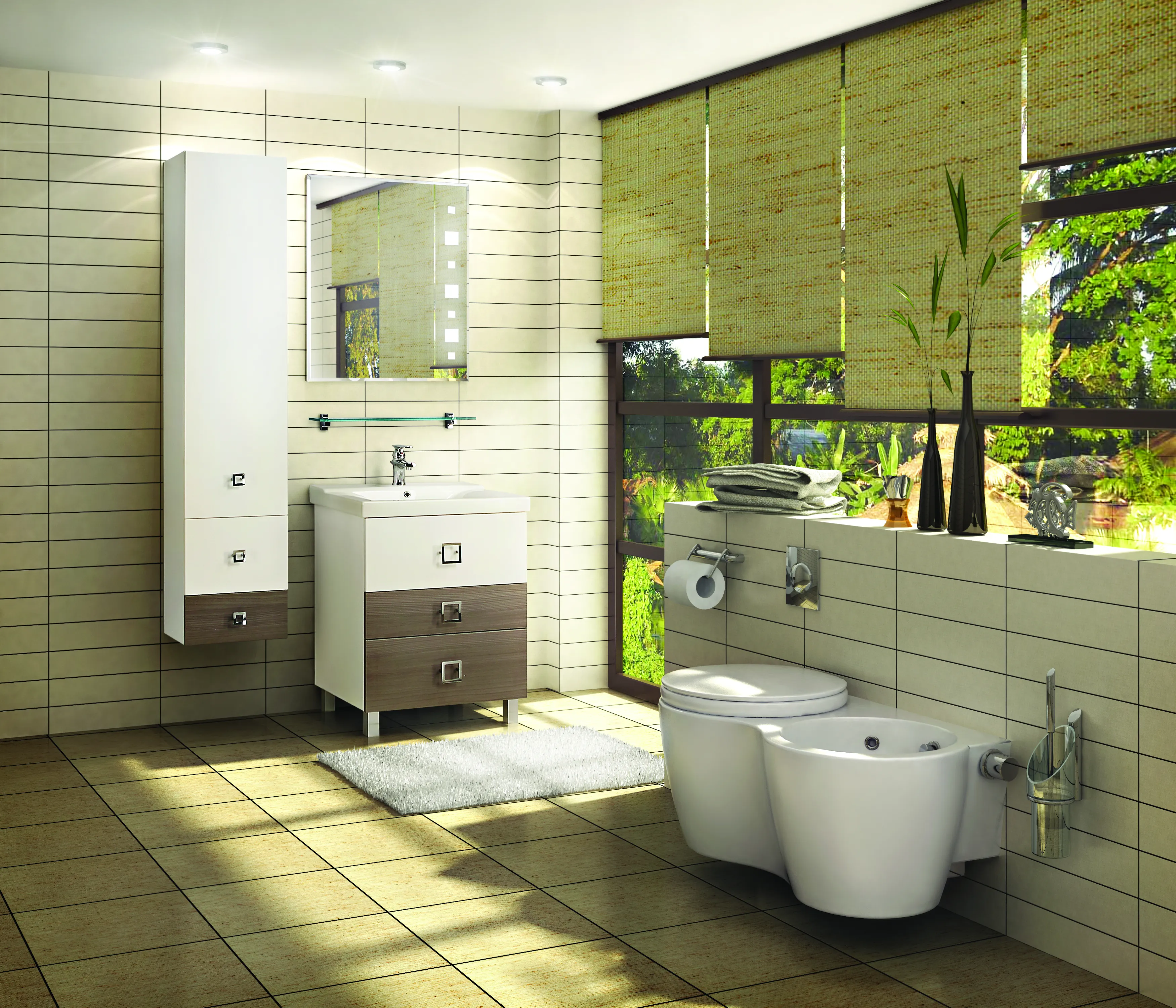 Шкаф-пенал подвесной Aquaton Стамбул 35 белый/лиственница 1A127703ST580 Шкаф-пенал подвесной Aquaton Стамбул 35 белый/лиственница 1A127703ST580, 5