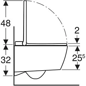 Умный унитаз-биде подвесной безободковый Geberit AquaClean Sela белый 146.250.21.1 Умный унитаз-биде подвесной безободковый Geberit AquaClean Sela белый 146.250.21.1, 4