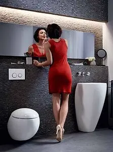 Клавиша смыва для унитаза Geberit Omega 20 115.085.KJ.1 кнопки/белый глянцевый, кольца/хром глянцевый Клавиша смыва для унитаза Geberit Omega 20 115.085.KJ.1 кнопки/белый глянцевый, кольца/хром глянцевый, 4