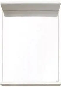 Зеркало Comforty К-50 белый 00003120319CF Зеркало Comforty К-50 белый 00003120319CF, 1