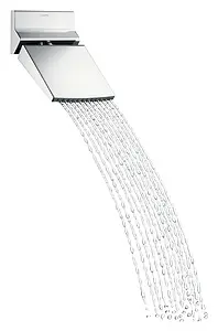 Лейка верхнего душа Hansgrohe Raindance Rainfall 150 1jet stream хром 26443000, 3