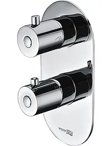 Термостат для 2 потребителей Wasserkraft Berkel хром 4833, 1