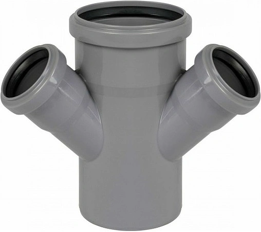 Крестовина одноплоскостная внутренняя D=110x50x50мм Угол 45° Ostendorf HTDA 115540