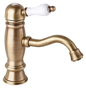 Смеситель для раковины Cezares Venezia бронза/белый VENEZIA-LSM1-02-Bi Смеситель для раковины Cezares Venezia бронза/белый VENEZIA-LSM1-02-Bi, 1