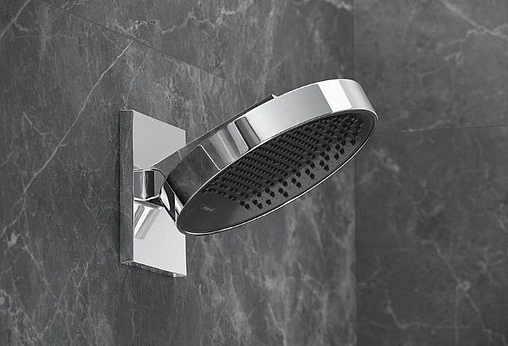 Лейка верхнего душа с настенным креплением Hansgrohe Rainfinity 250 3jet хром/графит 26232000