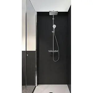 Душевая система с термостатом для душа Hansgrohe Crometta E 240 1jet EcoSmart хром 27281000 Душевая система с термостатом для душа Hansgrohe Crometta E 240 1jet EcoSmart хром 27281000, 3
