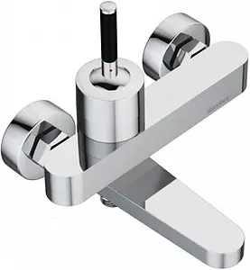 Смеситель для ванны Damixa Arc хром/чёрный 291000000 Смеситель для ванны Damixa Arc хром/чёрный 291000000, 1