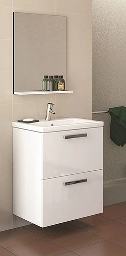 Тумба под умывальник Cersanit Melar 60 белый 64128 Тумба под умывальник Cersanit Melar 60 белый 64128