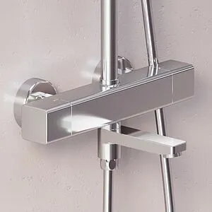 Душевая система с термостатом для ванны Damixa Gala хром 953810000 Душевая система с термостатом для ванны Damixa Gala хром 953810000, 5