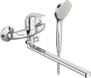 Смеситель для ванны с длинным изливом Damixa Eclipse хром 319500001 Смеситель для ванны с длинным изливом Damixa Eclipse хром 319500001, 1