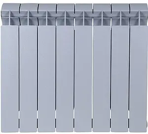 Радиатор биметаллический 8 секций Global Style Plus 500 серый Радиатор биметаллический 8 секций Global Style Plus 500 серый, 2