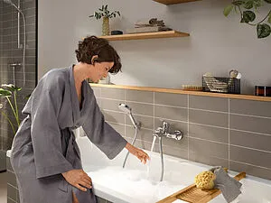 Смеситель для ванны Hansgrohe Rebris E хром 72450000 Смеситель для ванны Hansgrohe Rebris E хром 72450000, 4