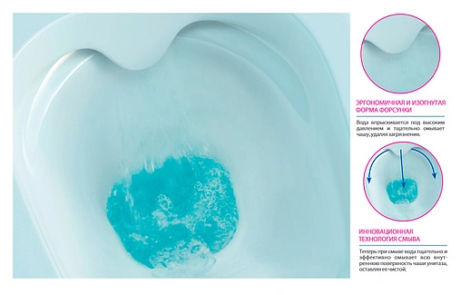 Унитаз-компакт безободковый Cersanit Carina New Clean On белый S-KO-CAR011-3/5-COn-S-DL-w