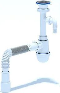 Сифон бутылочный для мойки Ани Пласт C0315, 1