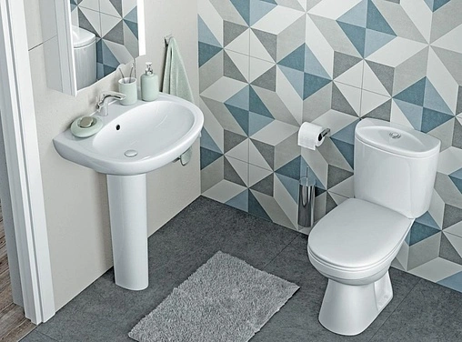 Унитаз-компакт Santek Анимо белый 1WH302133