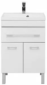 Тумба-умывальник напольная Aquanet Верона 58 белый 00182507+00158754 Тумба-умывальник напольная Aquanet Верона 58 белый 00182507+00158754, 5
