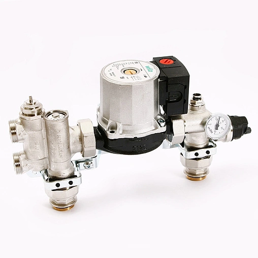 Узел насосно-смесительный с насосом Wilo Star RS 25/6 Uni-fitt Solomix 471N1200