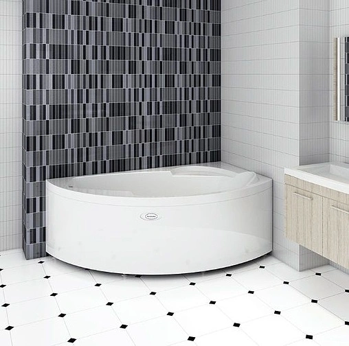 Ванна акриловая Radomir Варна 165х105 R 2-01-0-2-1-234