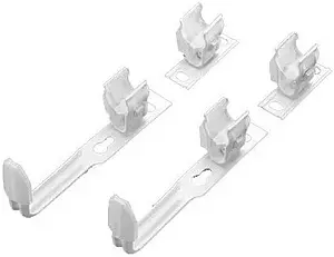 Комплект креплений настенный Zehnder Charleston 2 x SMB2T белый Ral9016 173511 Комплект креплений настенный Zehnder Charleston 2 x SMB2T белый Ral9016 173511, 1