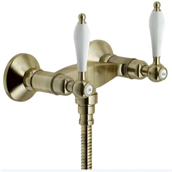 Смеситель для душа Nobili Antica бронза/белый AT31003/1BR Смеситель для душа Nobili Antica бронза/белый AT31003/1BR, 1
