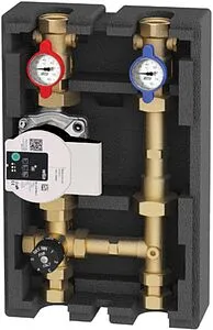 Насосный модуль с термостатическим смесительным клапаном 1"в х 1"в Far FA 2174 1180RU без насоса Насосный модуль с термостатическим смесительным клапаном 1"в х 1"в Far FA 2174 1180RU без насоса, 1