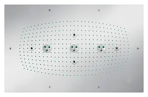 Лейка верхнего душа без подсветки Hansgrohe Raindance Rainmaker 680/460 3jet хром 28417000, 1