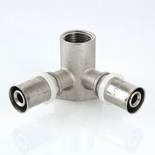 Водорозетка пресс проходная 20мм x ½"в x 20мм Valtec VTm.234.N.200420 Водорозетка пресс проходная 20мм x ½"в x 20мм Valtec VTm.234.N.200420