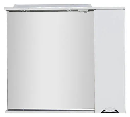 Шкаф-зеркало Aquanet Гретта 100 R белый/венге 00173996