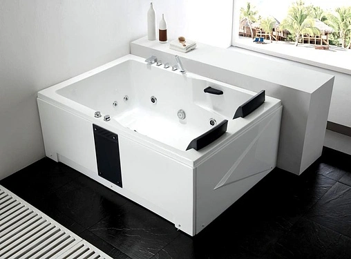 Ванна акриловая с гидромассажем Gemy 181x121 L G9061 B L