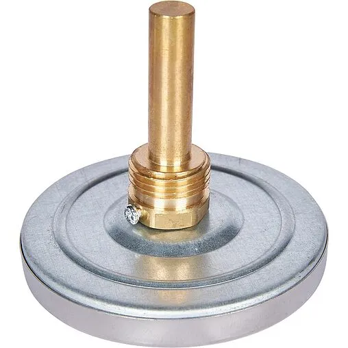 Термометр биметаллический Rommer 80мм 120°С гильза 50мм ½&quot; RIM-0001-805015