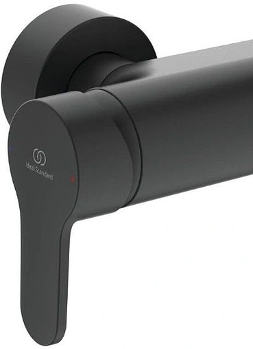 Душевая система со смесителем для ванны Ideal Standard Cerafine O чёрный матовый BC525XG