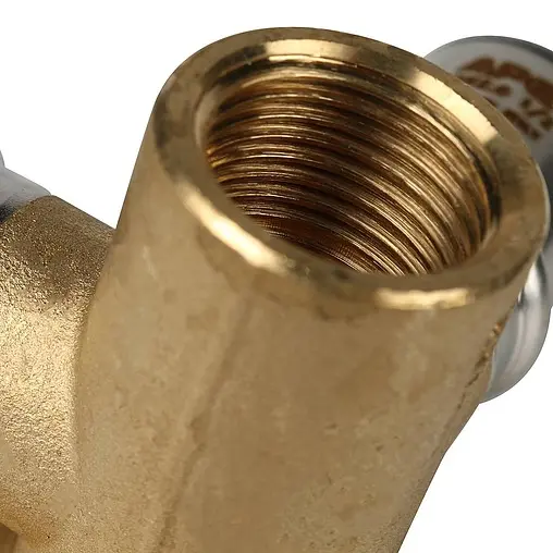 Водорозетка пресс проходная 20мм x ½"в x 20мм APE AP154D 12x20