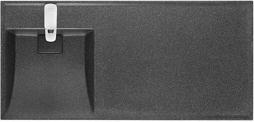 Раковина Aquaton Лондри 105 L графит 1A72833KLH21L