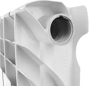 Радиатор биметаллический 8 секций Rommer Plus Bm 200 RBM-3210-020008, 5