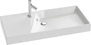 Раковина Jacob Delafon Rythmik 100 R белый EXN112-00 Раковина Jacob Delafon Rythmik 100 R белый EXN112-00, 1