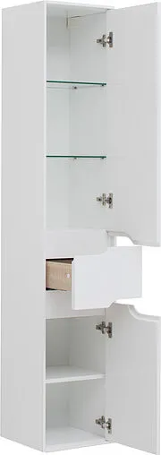 Шкаф-пенал подвесной Aquanet Модена 35 R белый 00196967