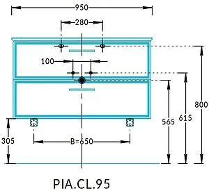 Тумба-умывальник подвесная Kerama Marazzi Piano Classic 95 ясень белый PIA.CL.95\WHT.M+PI.wb.95 Тумба-умывальник подвесная Kerama Marazzi Piano Classic 95 ясень белый PIA.CL.95\WHT.M+PI.wb.95, 2