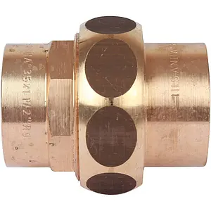 Американка пайка прямая (плоское уплотнение) 42мм Sanha 4330 1433042 Американка пайка прямая (плоское уплотнение) 42мм Sanha 4330 1433042, 1