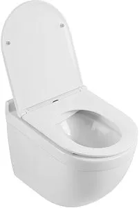 Унитаз подвесной безободковый BelBagno Senso-R белый BB017CHR, 3