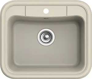 Мойка кухонная Ewigstein Antik A-60 тёмно-бежевый Мойка кухонная Ewigstein Antik A-60 тёмно-бежевый, 3