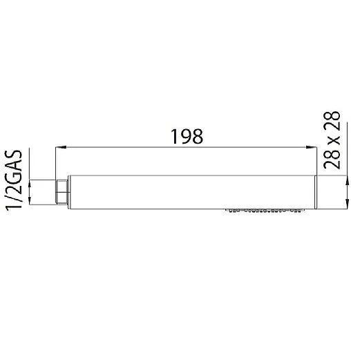 Душевой набор Bossini Cube хром C50001.030