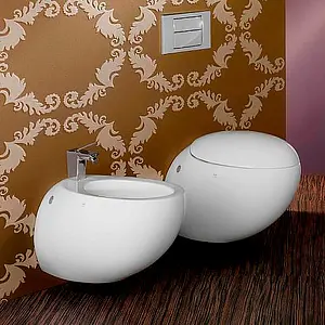 Унитаз подвесной Laufen Alessi One c покрытием LCC белый 8.2097.6.400.000.1, 5