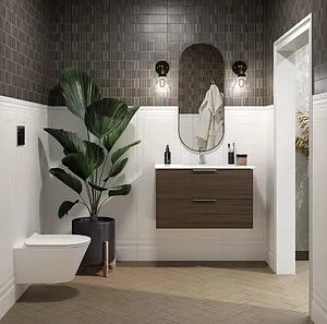 Тумба под умывальник подвесная Kerama Marazzi Piano 85 дымчатый вяз PI.85\OLM Тумба под умывальник подвесная Kerama Marazzi Piano 85 дымчатый вяз PI.85\OLM, 3