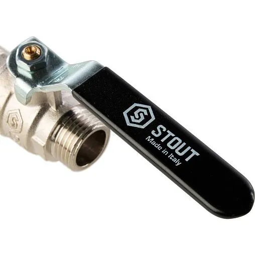 Кран шаровый ½"н x ½"н Stout ГОСТ Р 59553-2021 SVB-0005-200015