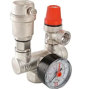 Группа безопасности расширительного бака до 44 кВт 1" 3 бар Valtec VT.460.0.0 Группа безопасности расширительного бака до 44 кВт 1" 3 бар Valtec VT.460.0.0, 4