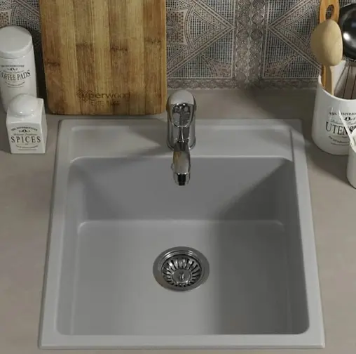 Мойка кухонная Uperwood UPD-406 дым 391020202