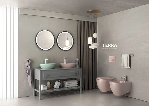 Тумба под умывальник напольная Isvea Terra 120 серый 21TR1085120I Тумба под умывальник напольная Isvea Terra 120 серый 21TR1085120I